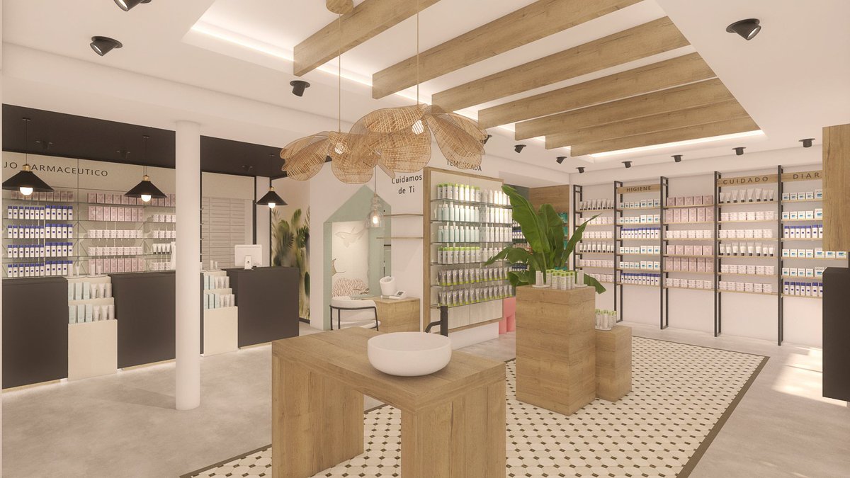 Farmacia Amador — mostrador